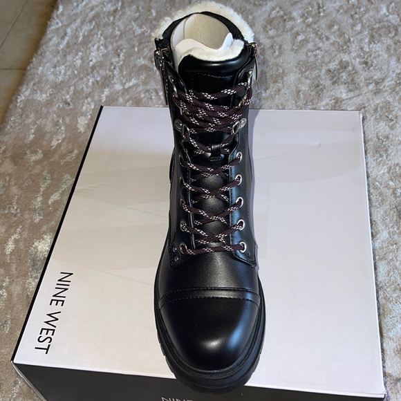 Nine West Combat Boots - Picture 3 of 5